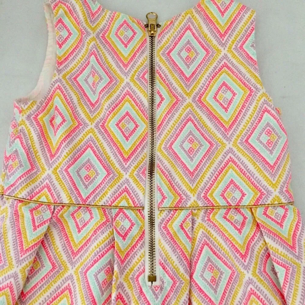 Oshkosh Dress Toddler Girls Size 3T GENUINE KIDS  Sleeveless Easter Spring